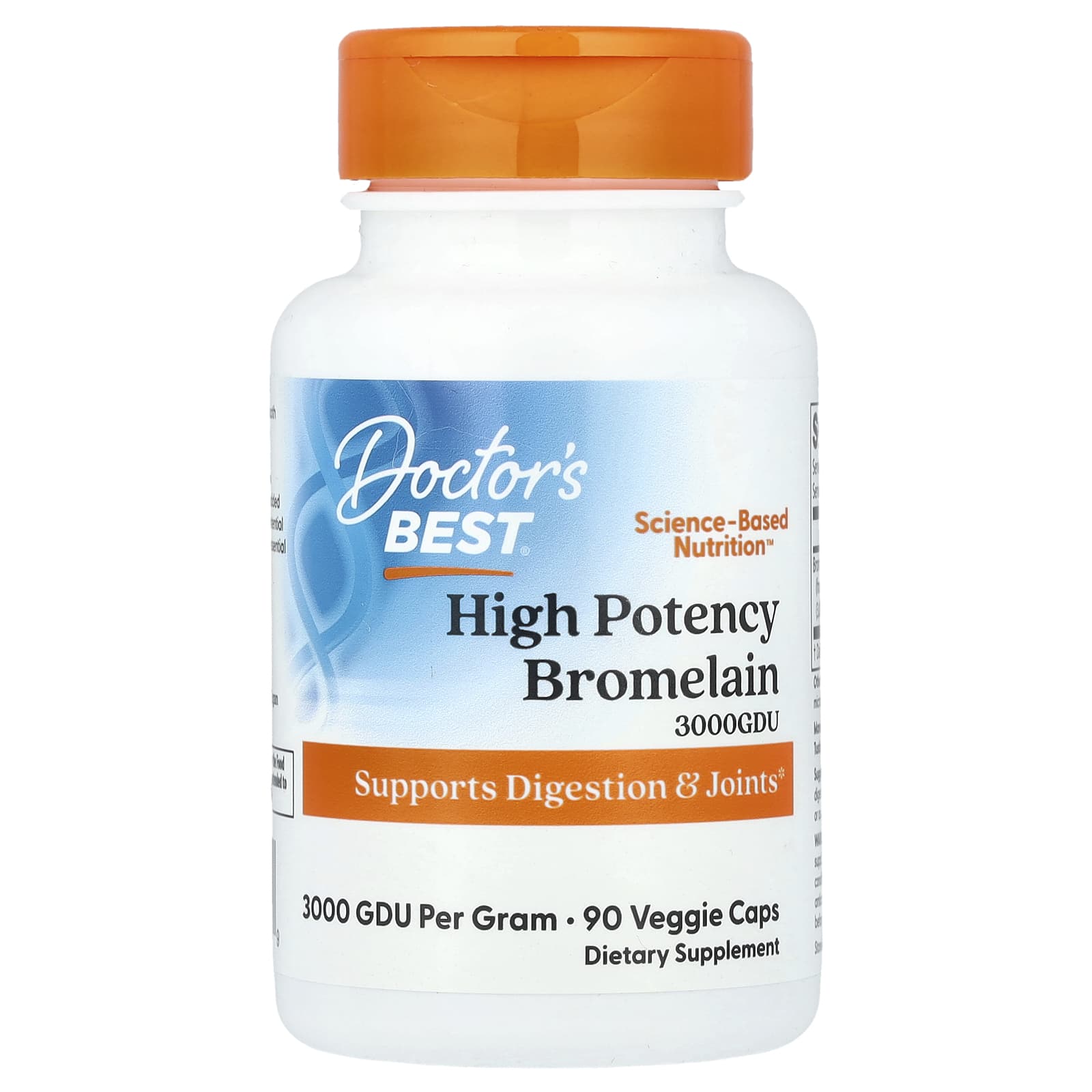 Doctor's Best - High Potency Bromelain 3000 GDU