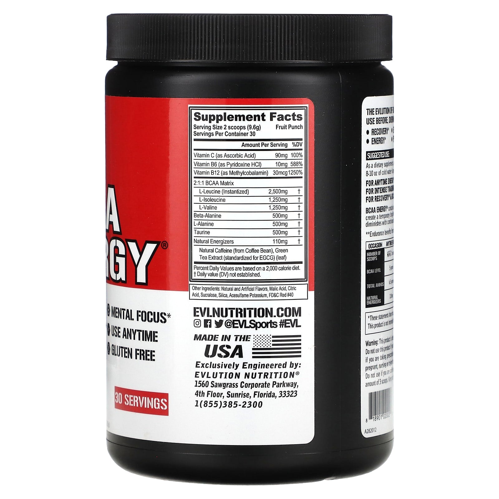 EVLution Nutrition - BCAA Energi