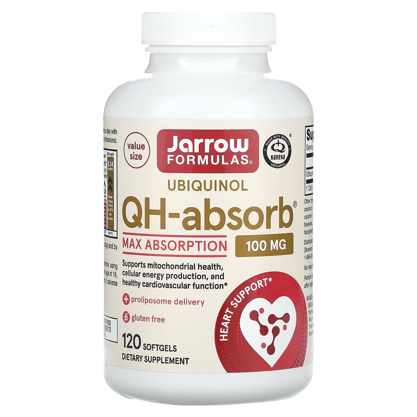 Jarrow Formulas - Ubiquinol Qh-Absorb 100mg