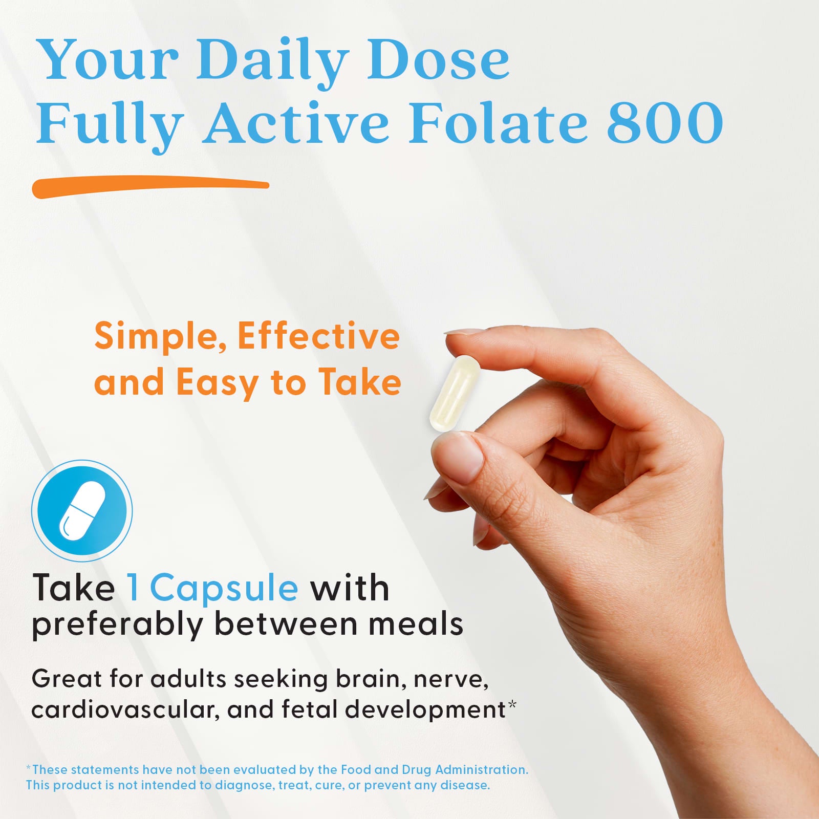 Doctor's Best - Fuldstændig Aktiv Folat 800 Med Quatrefolic - 60 Vcaps