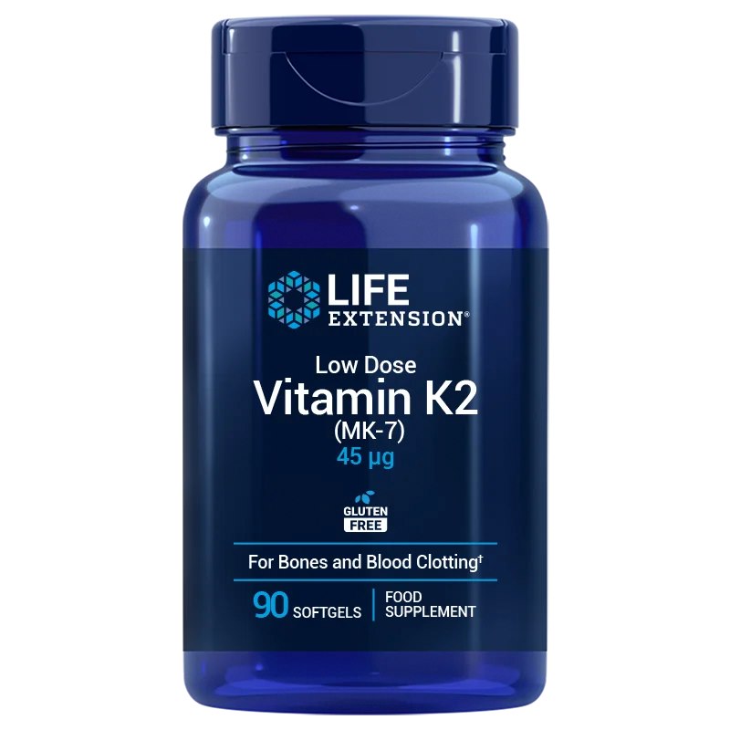 Life Extension - Lavdosis Vitamin K2 - 90 Kapsler