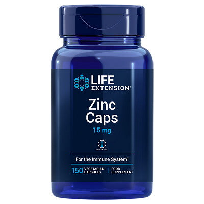 Zink 15mg – 150 kapslar baksida näringsfakta