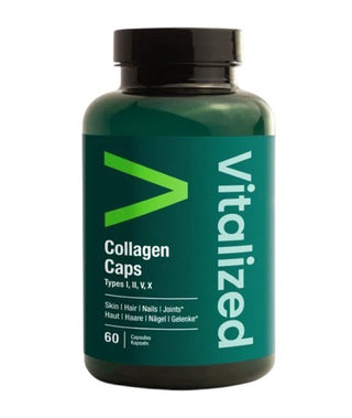 Vitalized Collagen Types I, II, V, X baksida näringsfakta