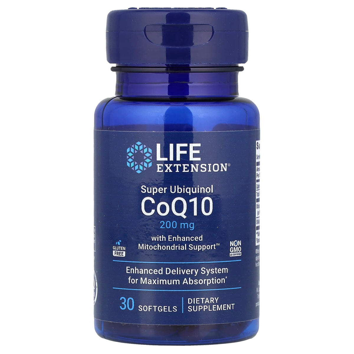 Ubiquinol CoQ10 kapseldetalj