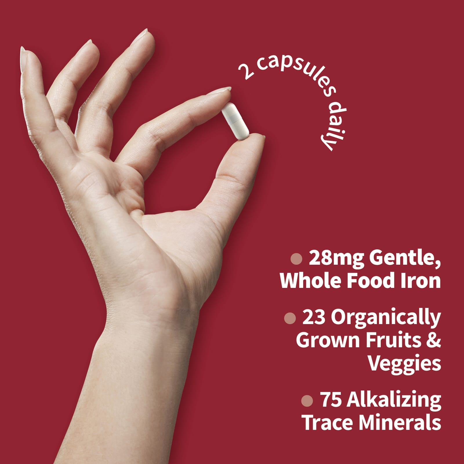 Vitamin Code Healthy Blood produktdetalj innehål