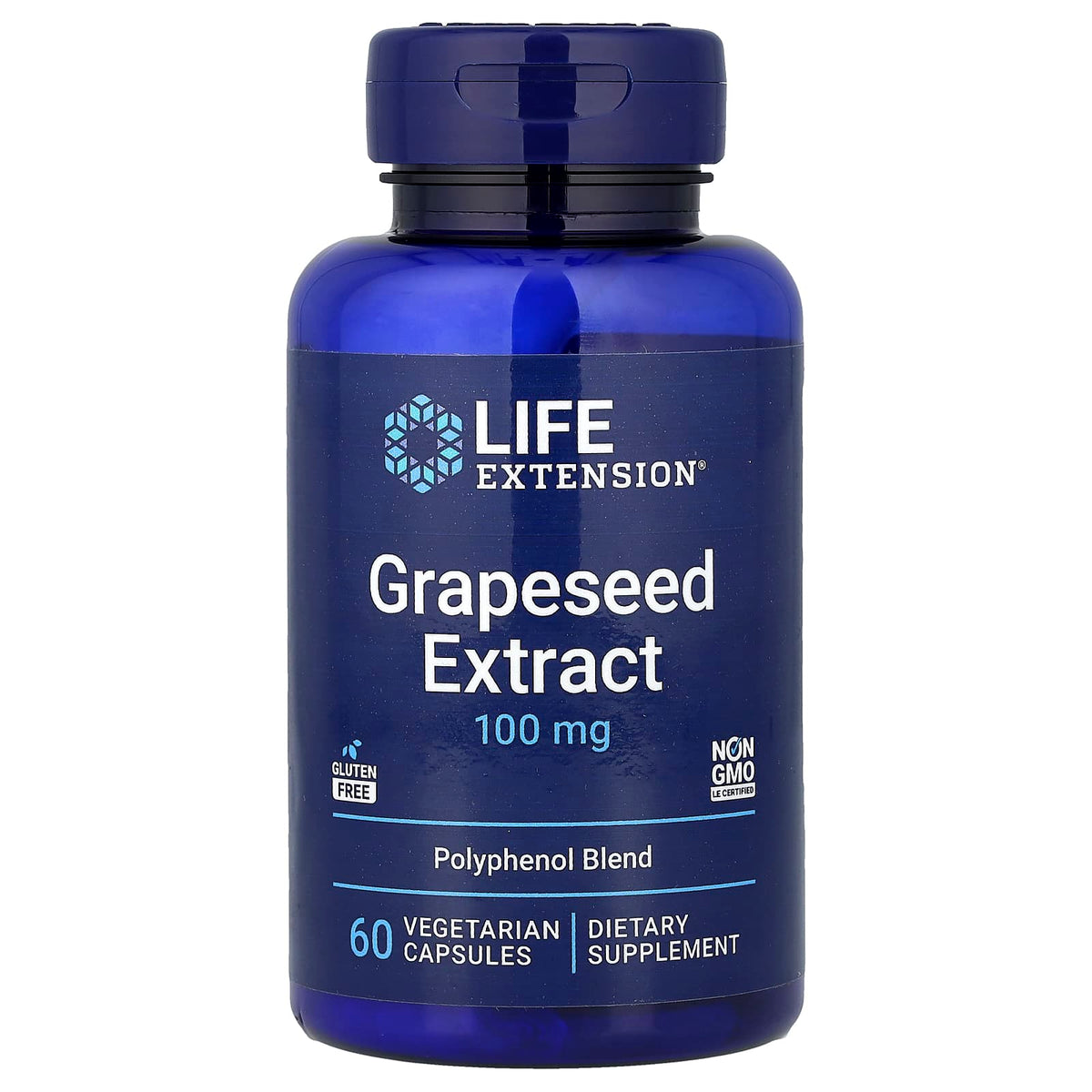 Life Extension - Grapeseed Extract - 60 Vcaps