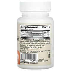 Jarrow Formulas - Zinc Balance