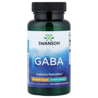 GABA 500 mg – Stresslindring & Lugn framsida