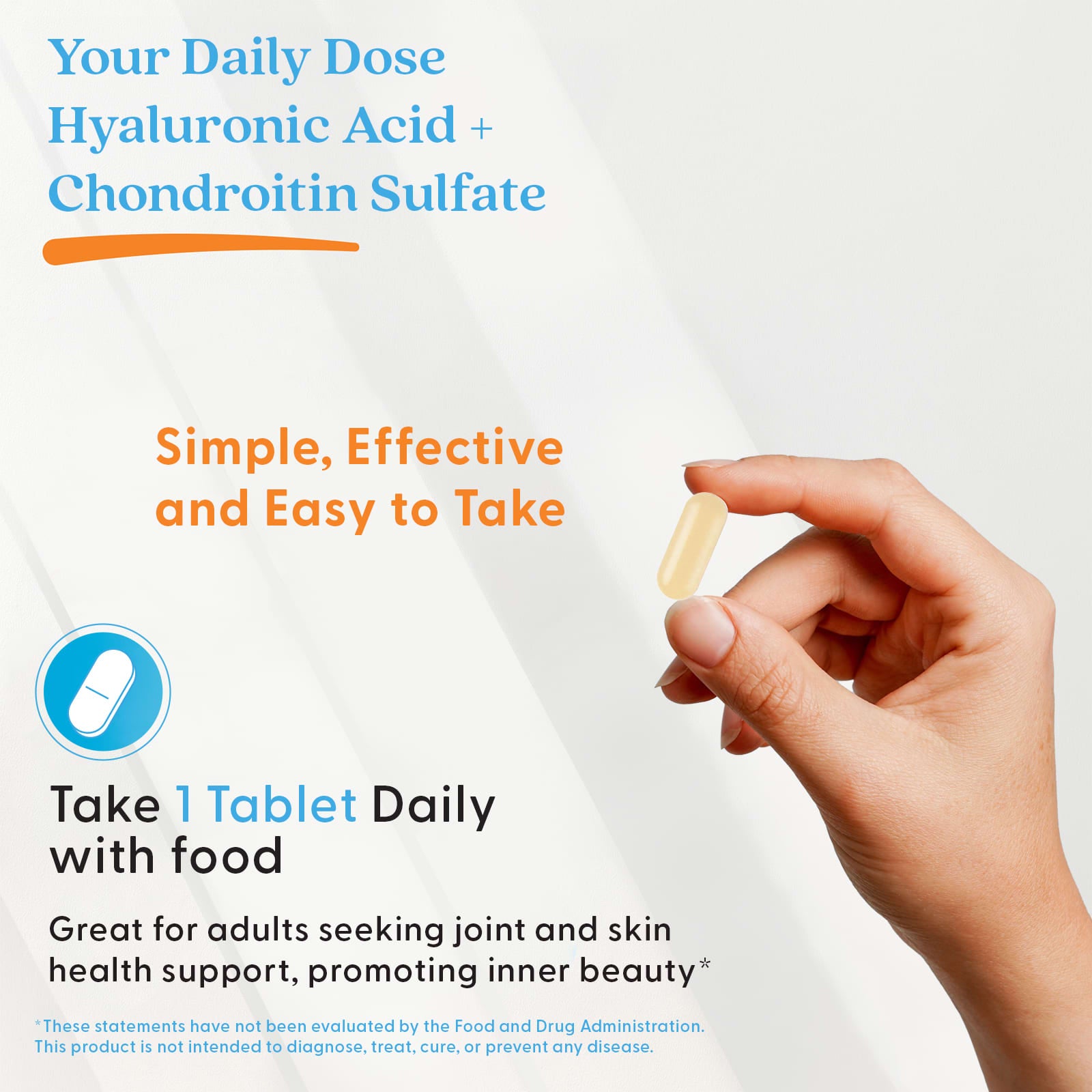 Doctor's Best - Hyaluronic Acid + Chondroitin Sulfate With Collagen