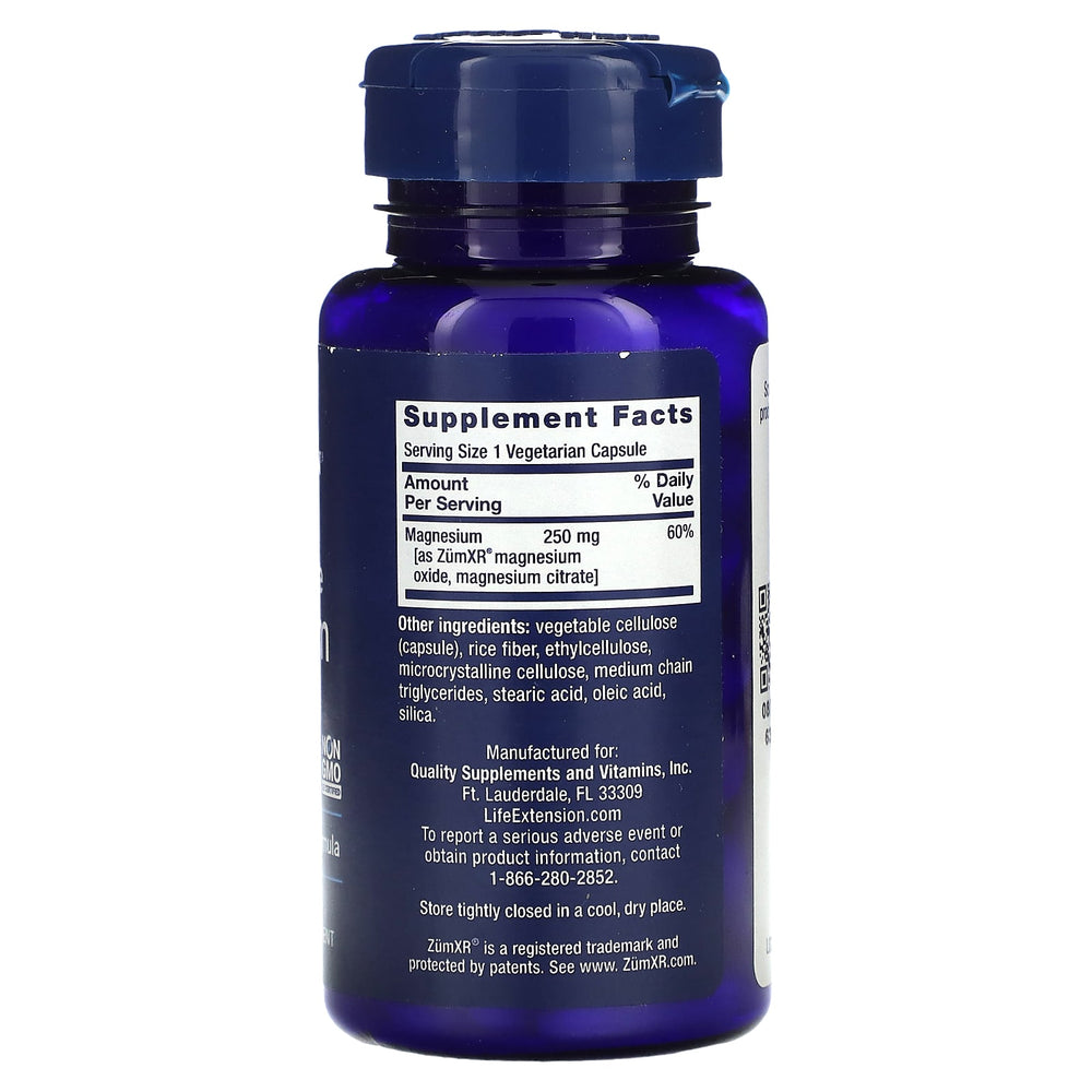 Extend-Release Magnesium öppen förpackning