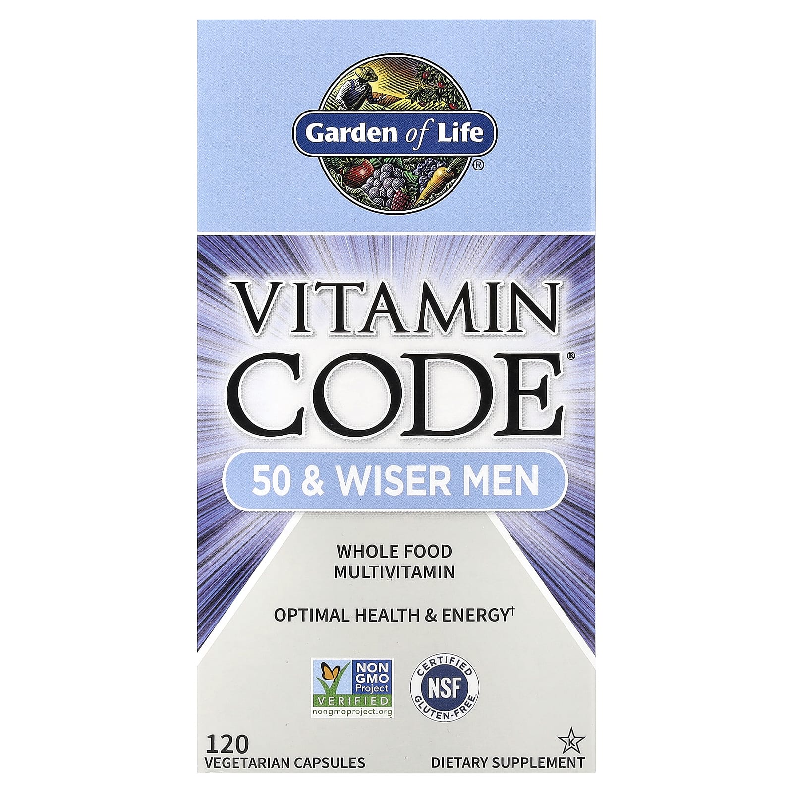 Garden Of Life - Vitamin Code 50 & Wiser Men