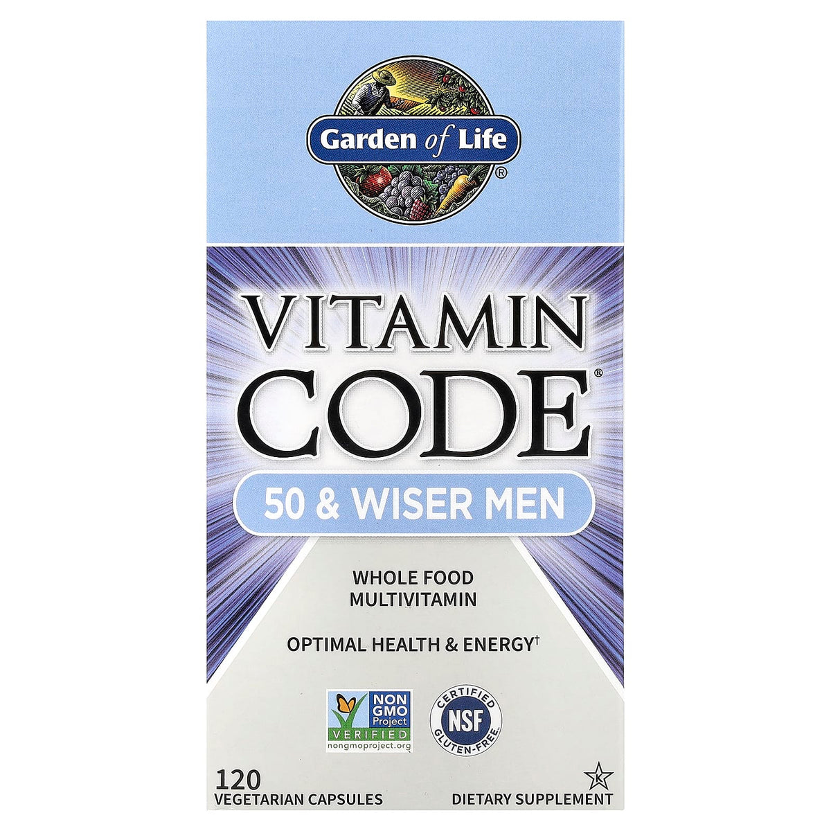 Garden Of Life - Vitamin Code 50 & Wiser Men