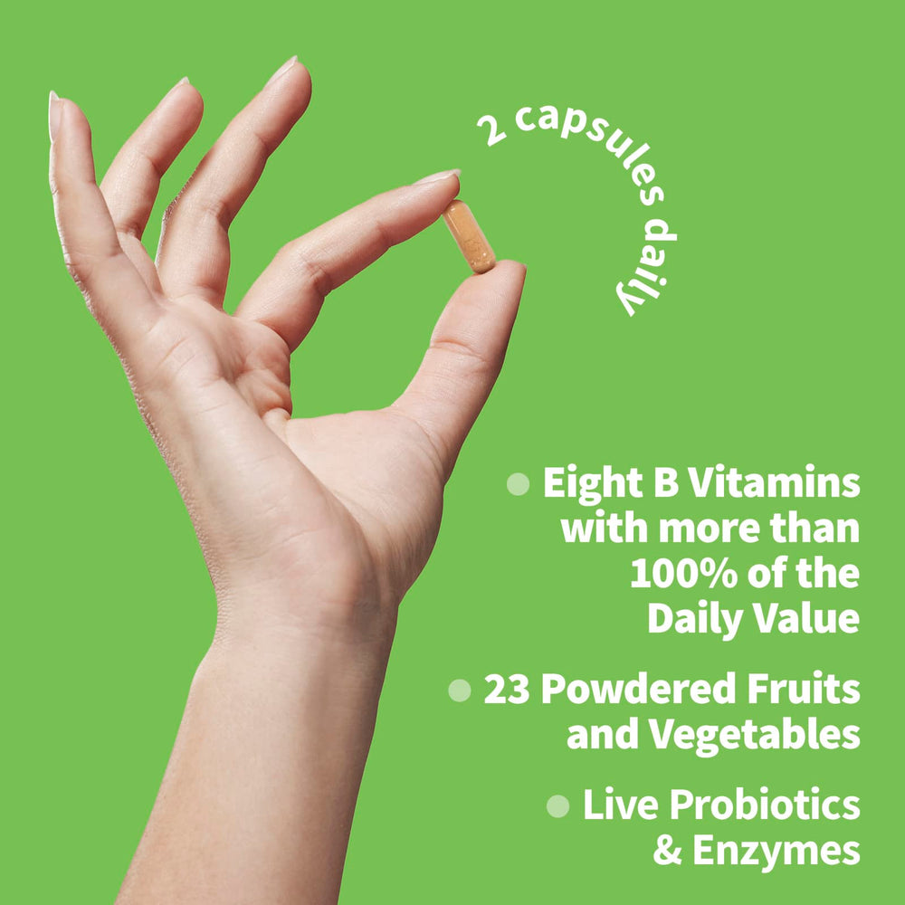 Garden of Life Vitamin Code Raw B-Complex varningstext