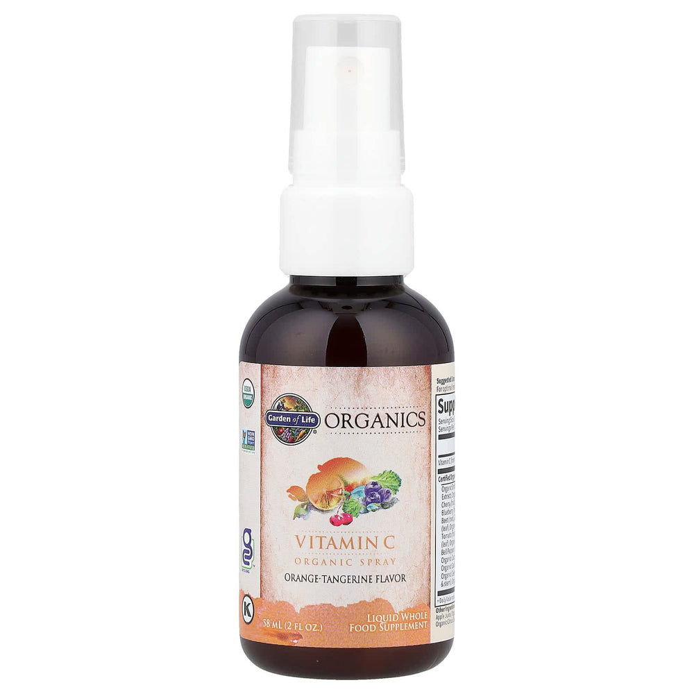 Mykind Vitamin C Spray öppen förpackning