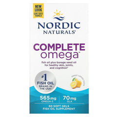 Nordic Naturals Complete Omega ingredienser & etikett