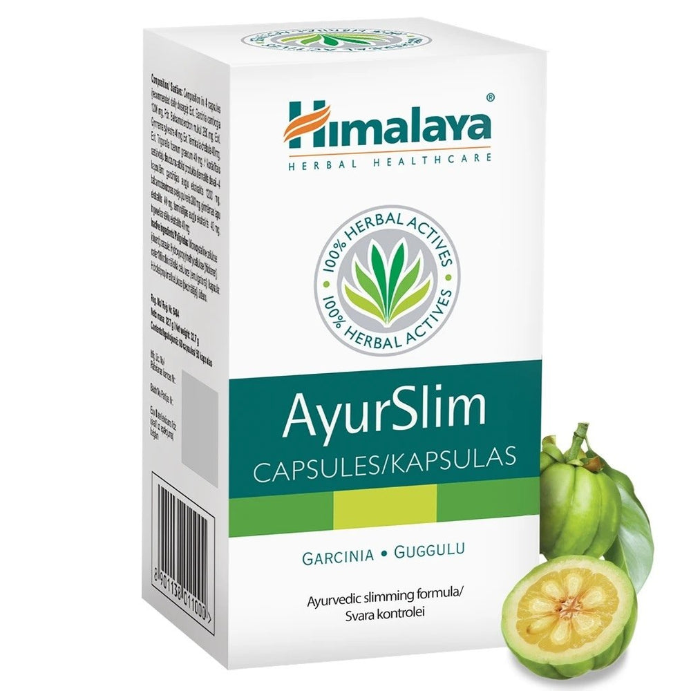 Ayurslim ingredienser och produktdetalj