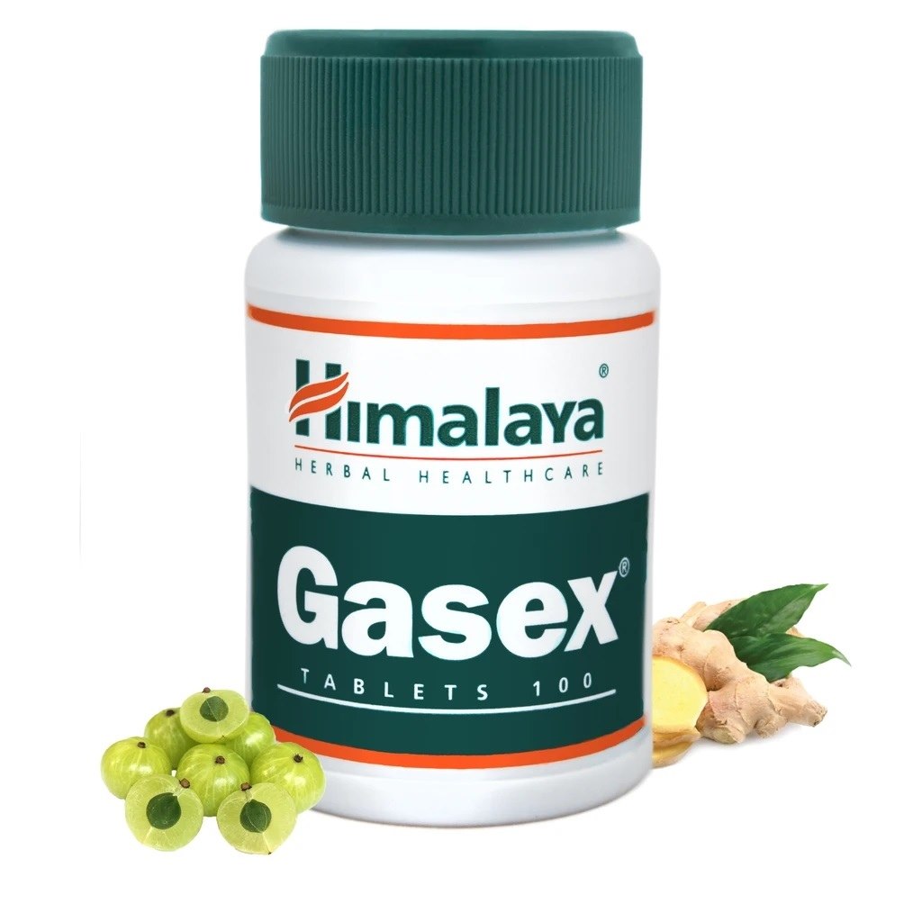 Himalaya - Herbals - Gasex - 100 Tabs