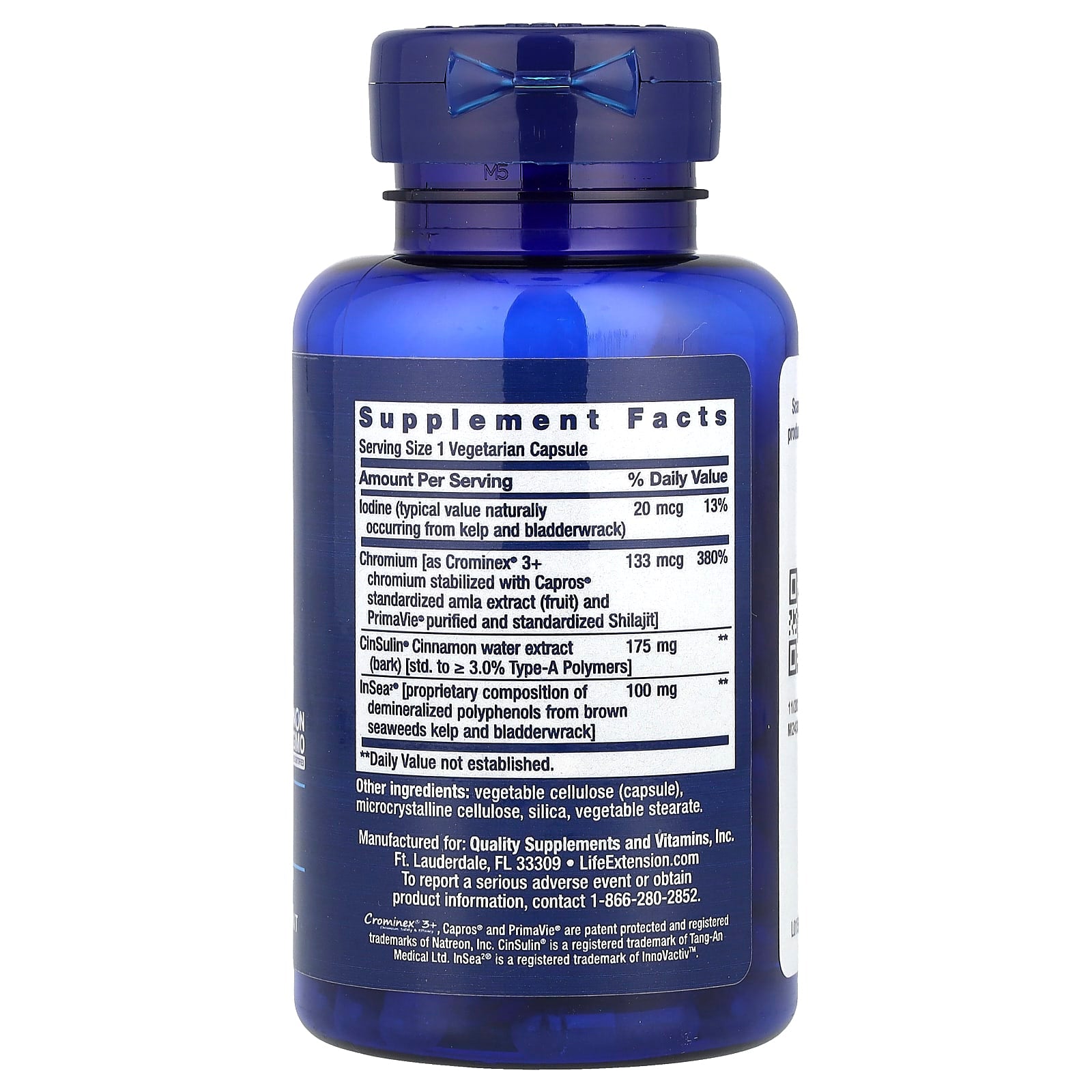 Life Extension - Cinsulin - 90 Vcaps