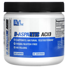 EVLution Nutrition - D-Aspartic Acid - 94g