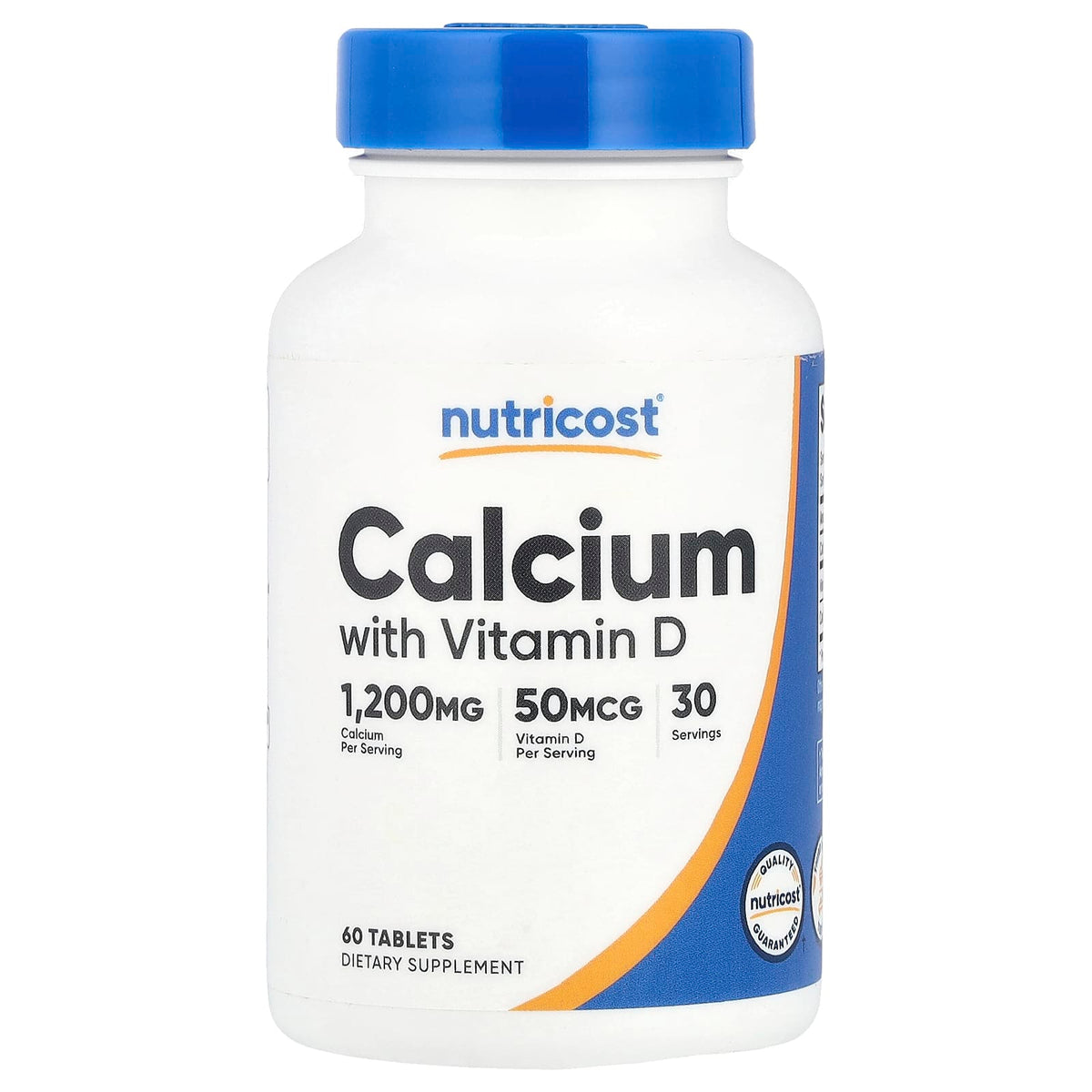 Kalcium med Vitamin D3 – 60 tabletter framsida