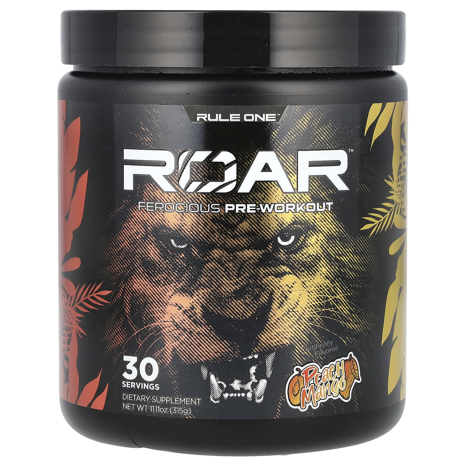 Rule One Roar öppen förpackning med pulver