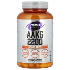 NOW Foods AAKG 2200 produktdetalj närbild