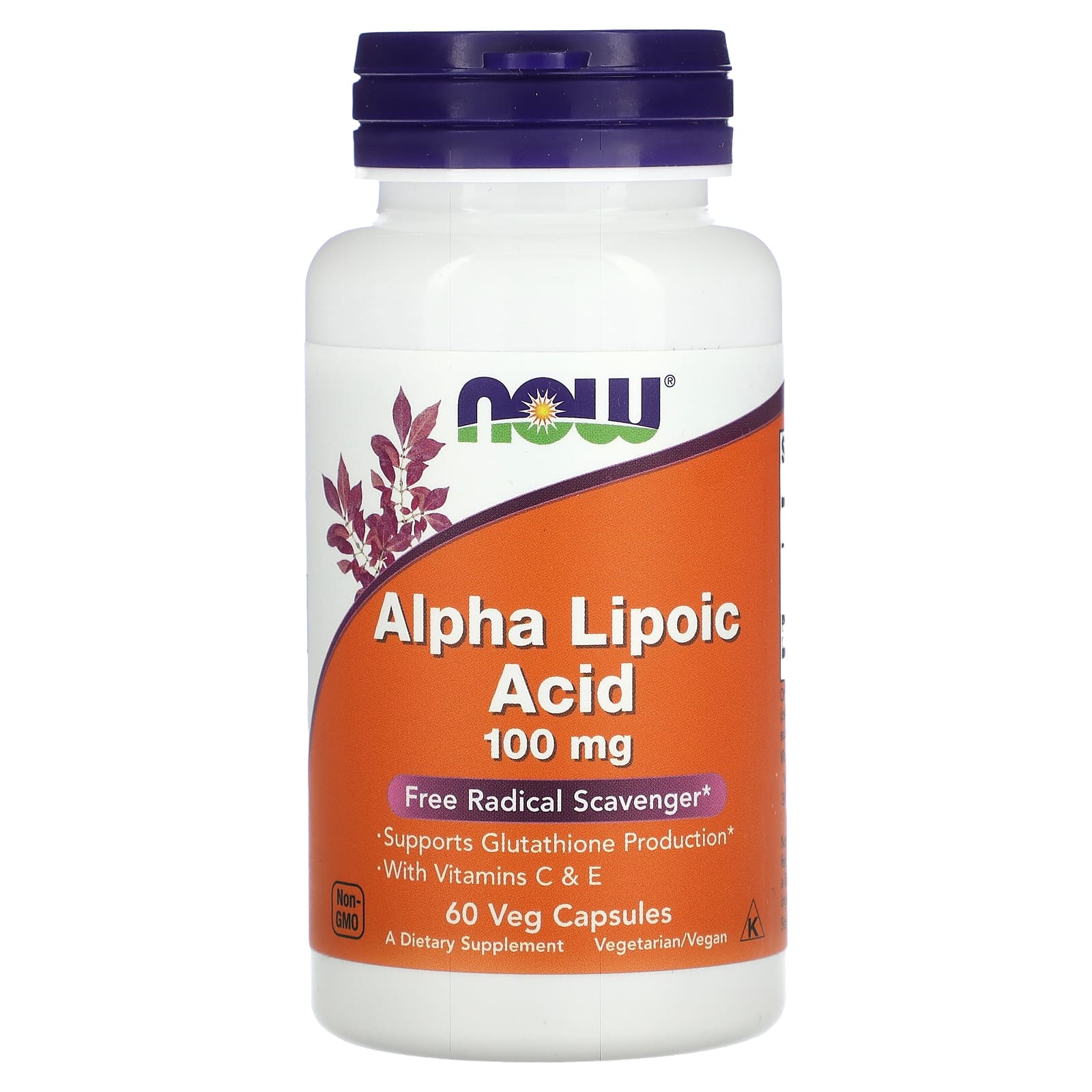 Now Foods Alpha Lipoic Acid With Vitamins C & E framsida