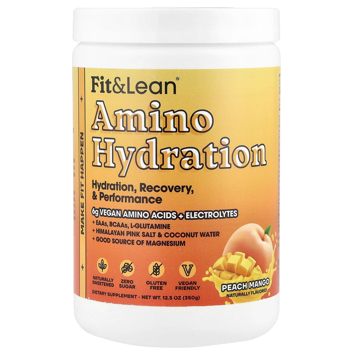 Fit & Lean Amino Hydration lagring information