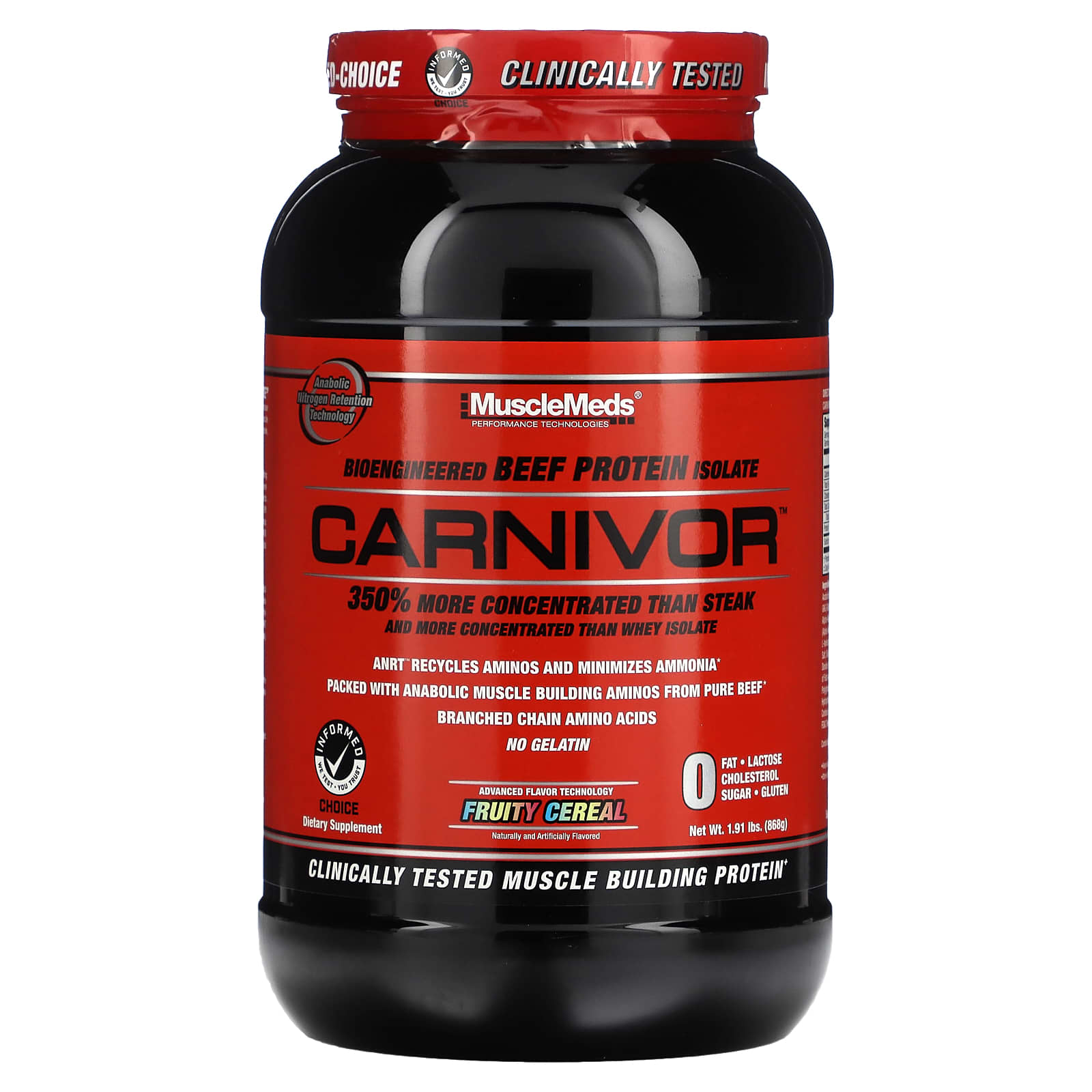 MuscleMeds - Carnivor™ 100% Naudanlihaproteiini