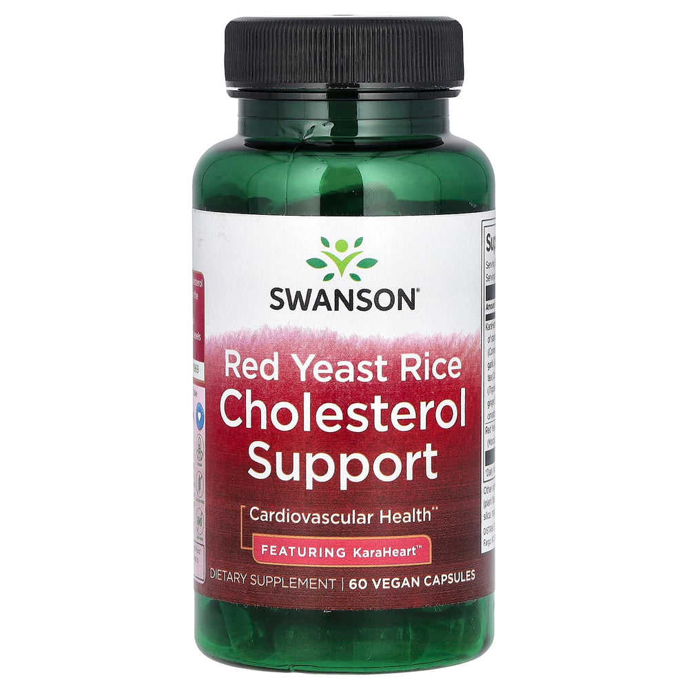 Red Yeast Rice Cholesterol Support baksida