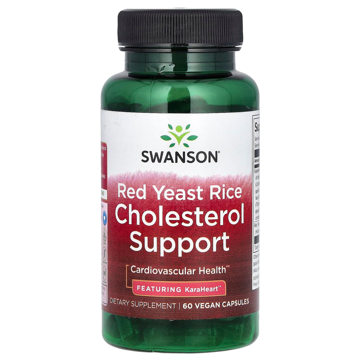 Red Yeast Rice Cholesterol Support baksida