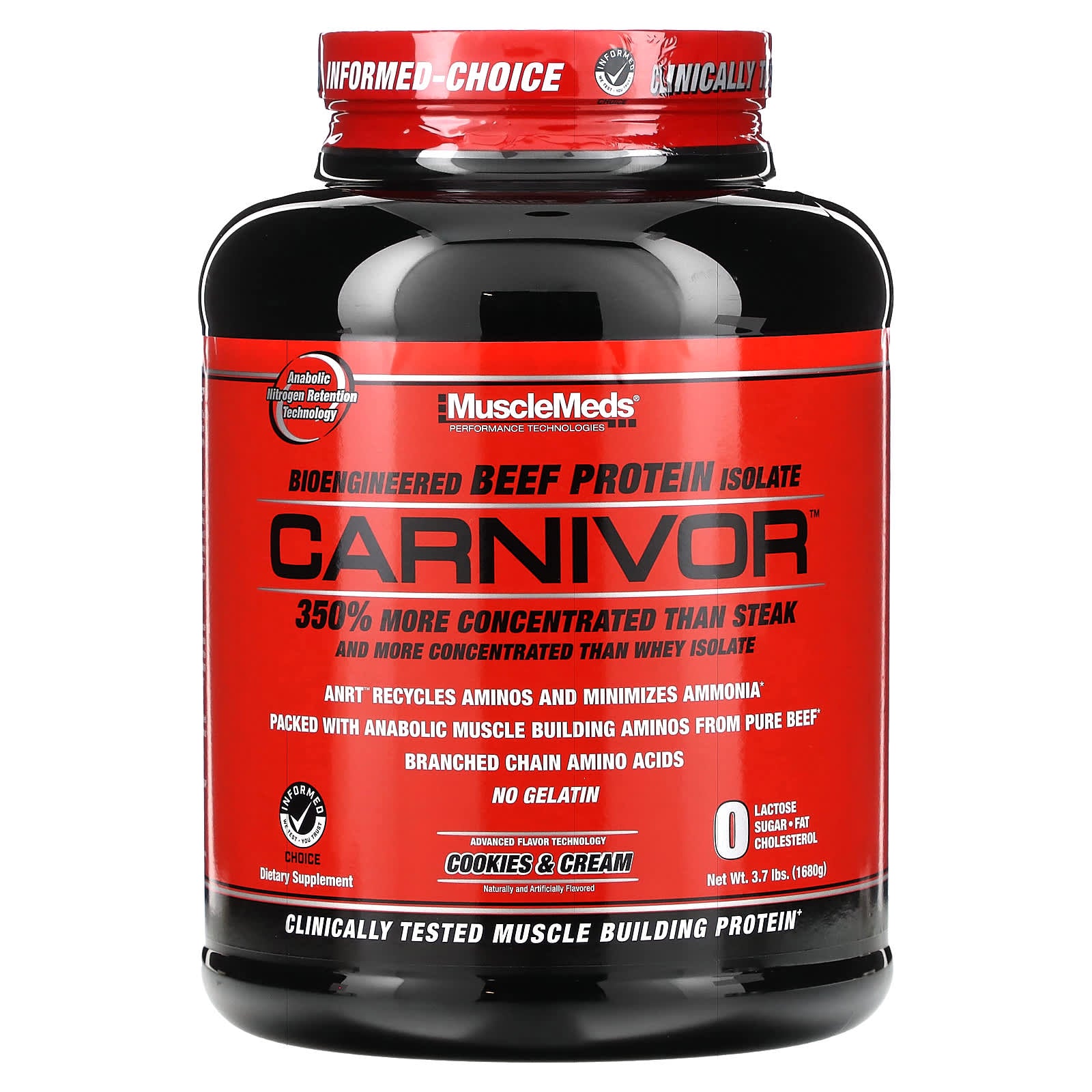MuscleMeds - Carnivor™ 100% Naudanlihaproteiini