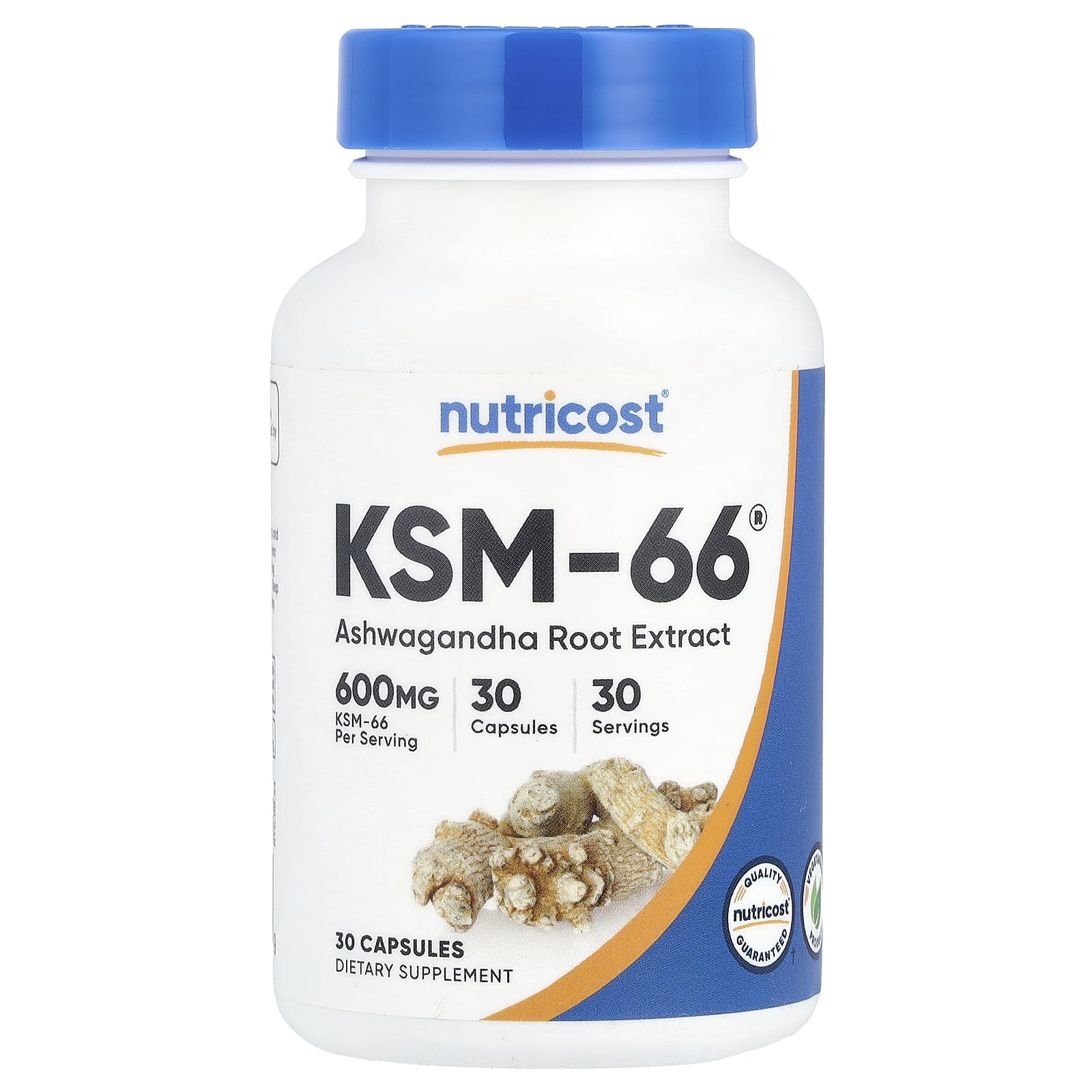 Nutricost - KSM-66 Ashwagandha-juuriuute