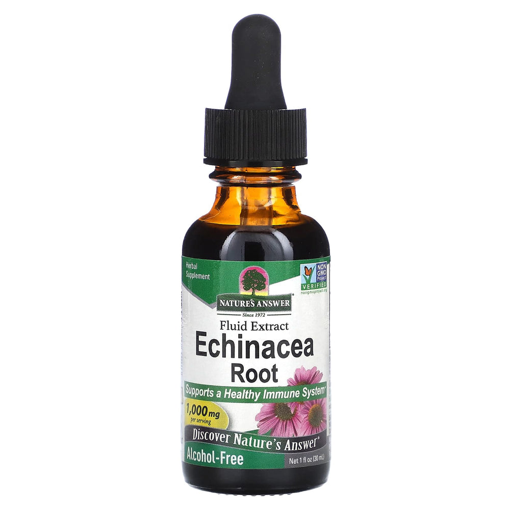 Echinacea Root Fluid Extract baksida näringsfakta
