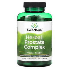 Swanson Herbal Prostate Complex 200 kapslar framsida