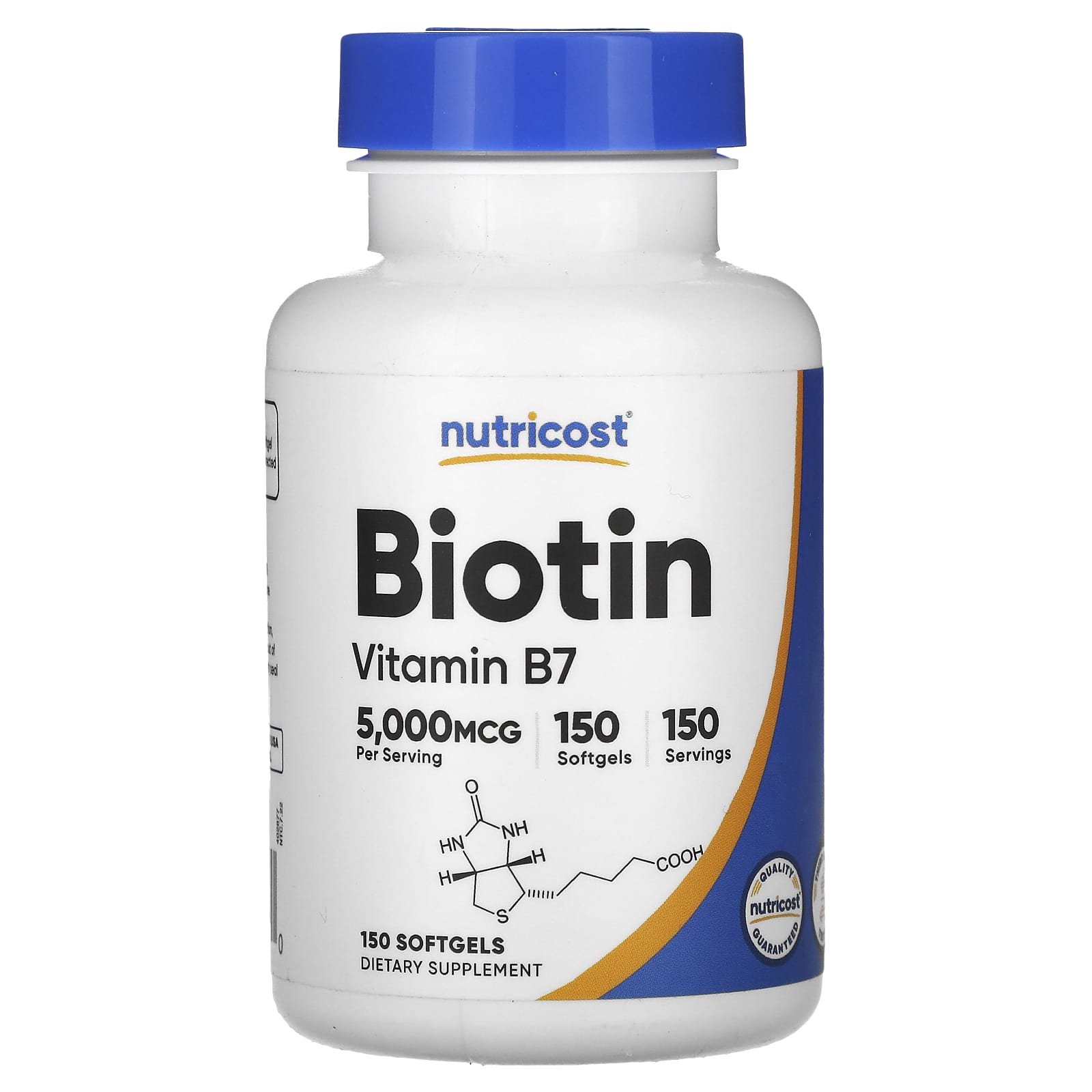 Nutricost Biotin B7 produktdetalj kapsel