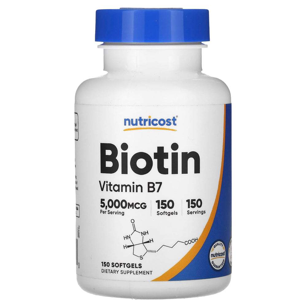 Nutricost Biotin B7 produktdetalj kapsel