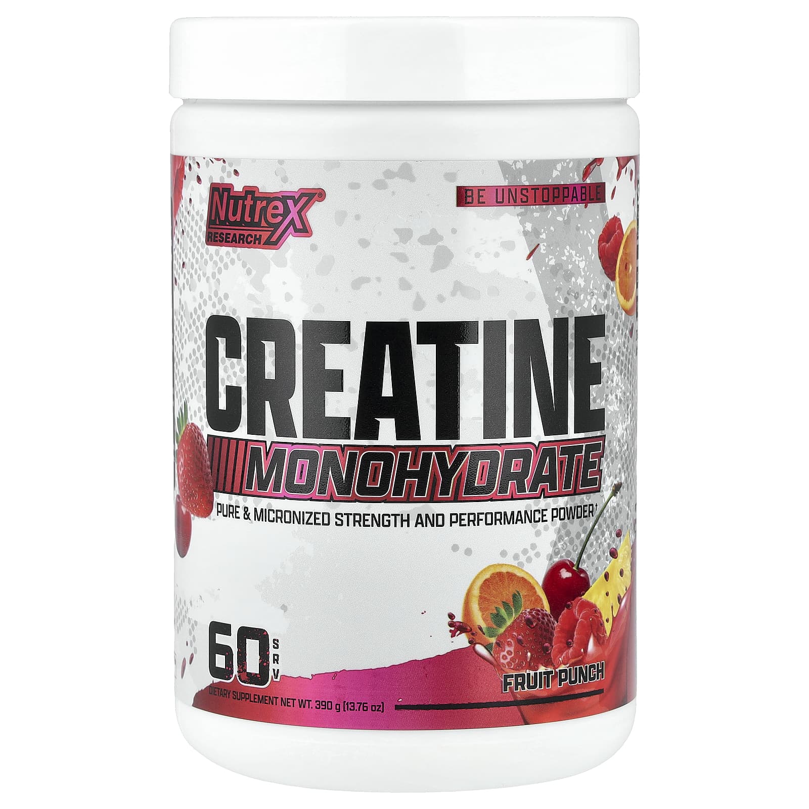 Nutrex Creatine Monohydrate öppen förpackning