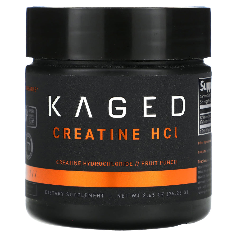 Kaged Muscle Creatine HCL dosering instruktioner