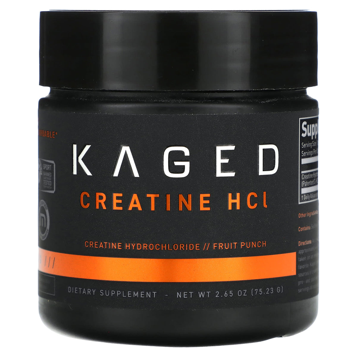 Kaged Muscle Creatine HCL dosering instruktioner