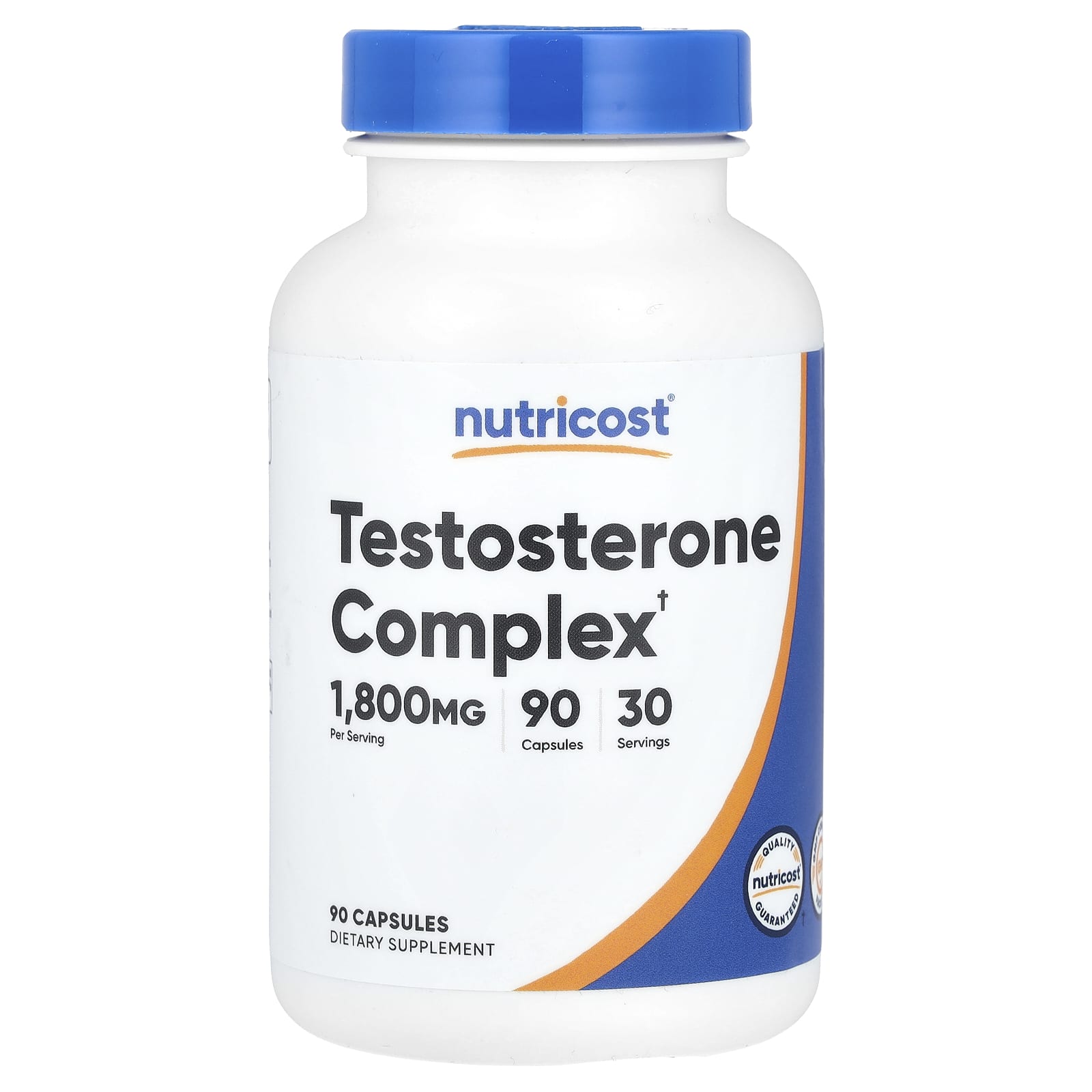 Nutricost - Testosteron Komplex - 90 Kapsler