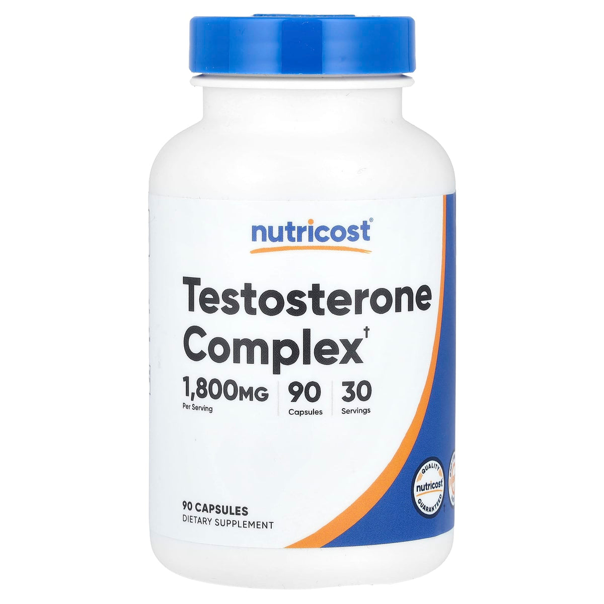 Nutricost - Testosteron Komplex - 90 Kapsler