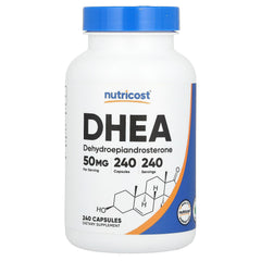Nutricost DHEA 240 kapslar - baksida