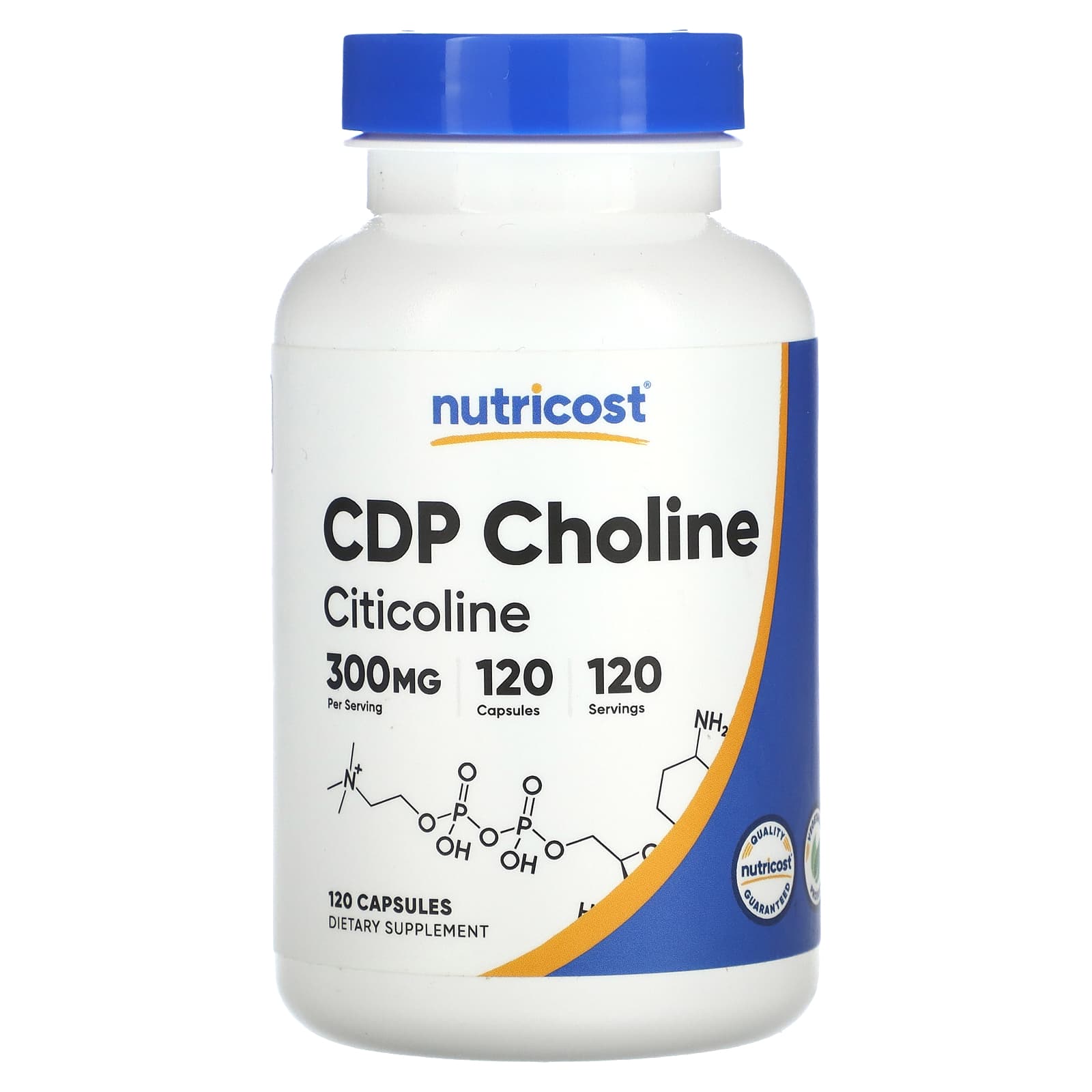 Nutricost - Cdp Choline - 120 Caps