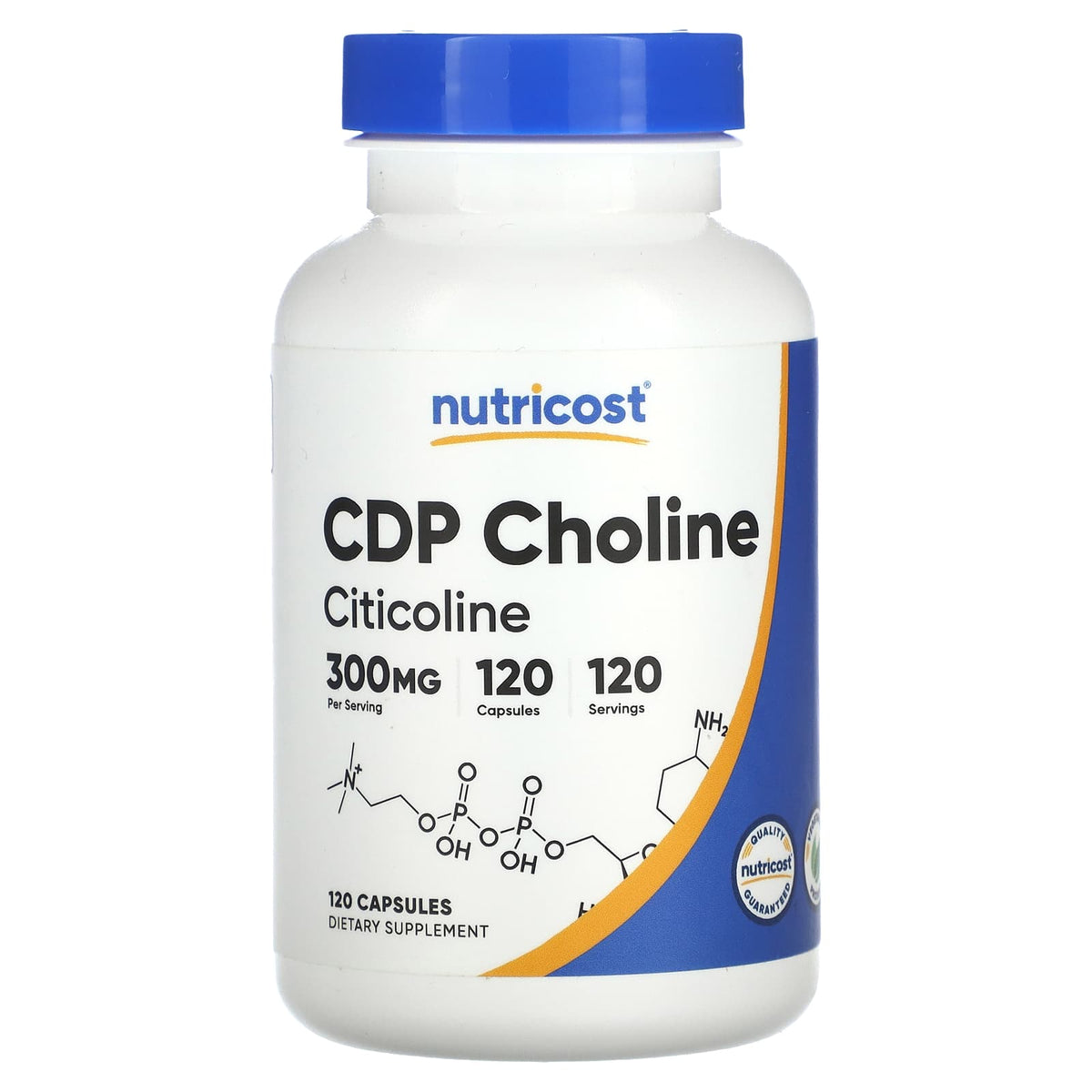Nutricost - Cdp Choline - 120 Caps