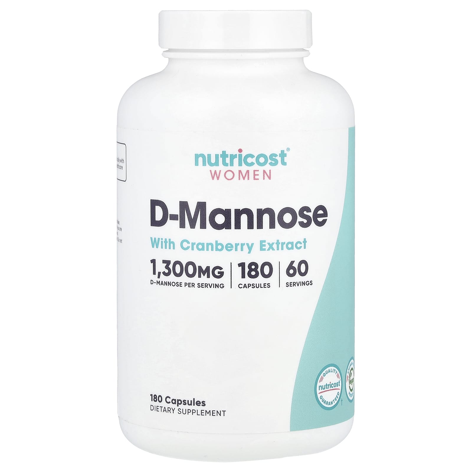 Nutricost - Naiset D-Mannosi Cranberry-uutteella