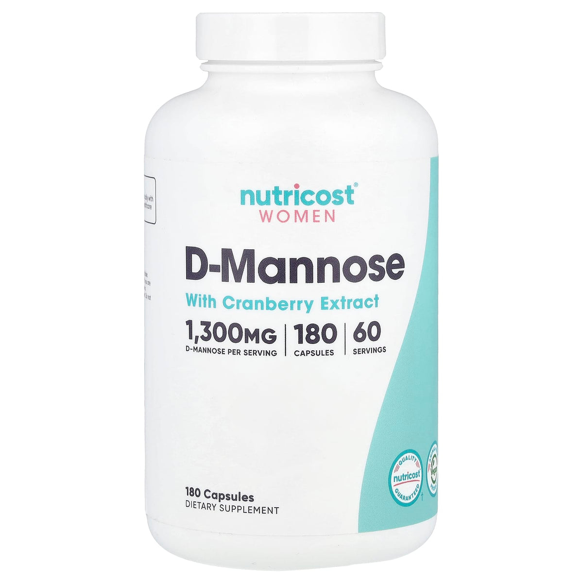 Nutricost - Naiset D-Mannosi Cranberry-uutteella