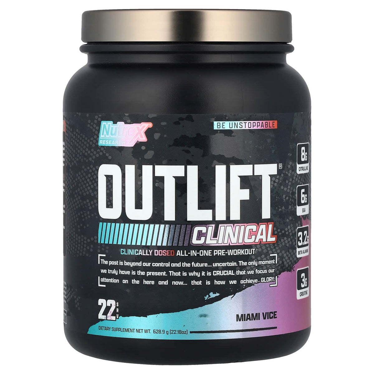 Nutrex - Outlift Clinical - Miami Vice, 628g