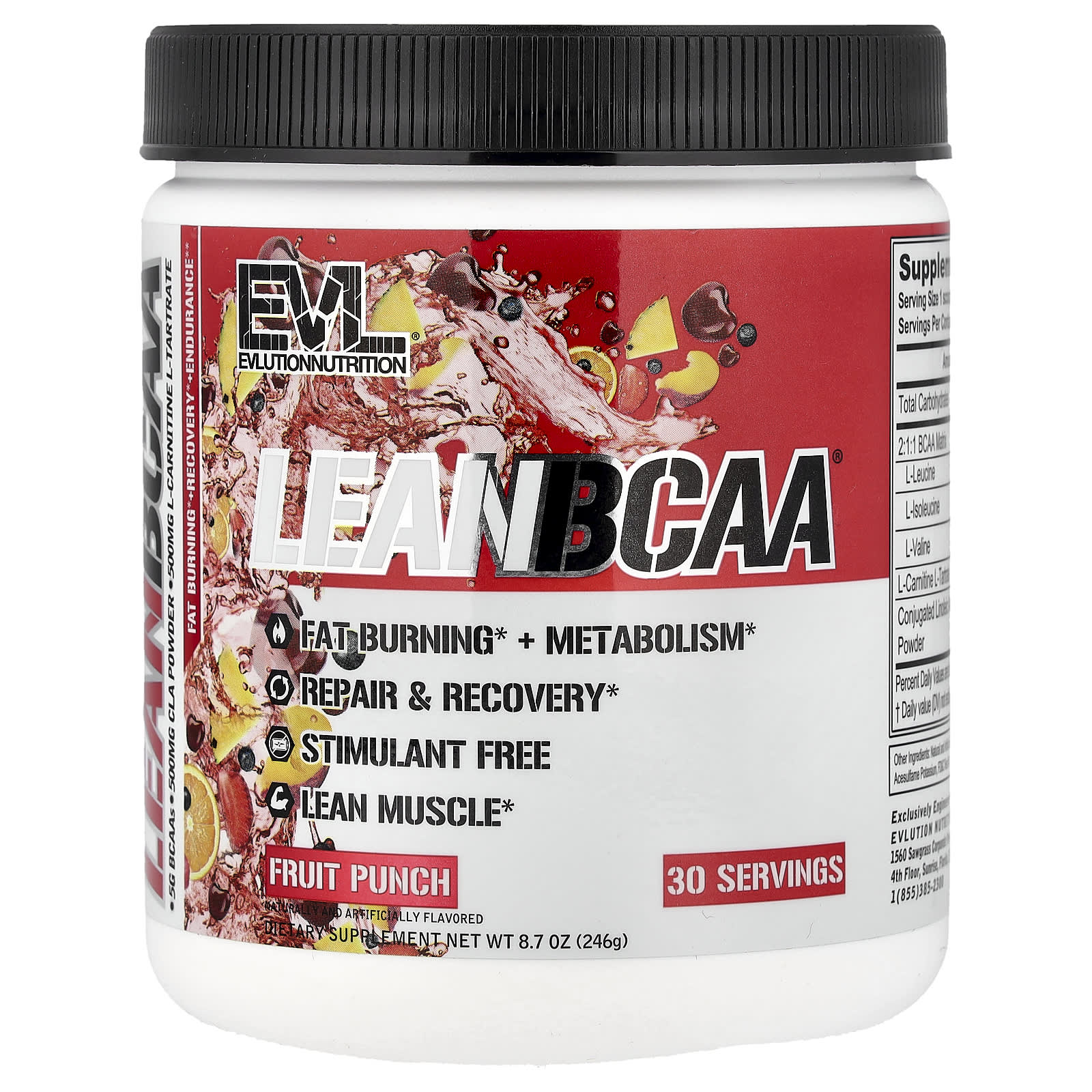 Evlution Nutrition - Lean BCAA