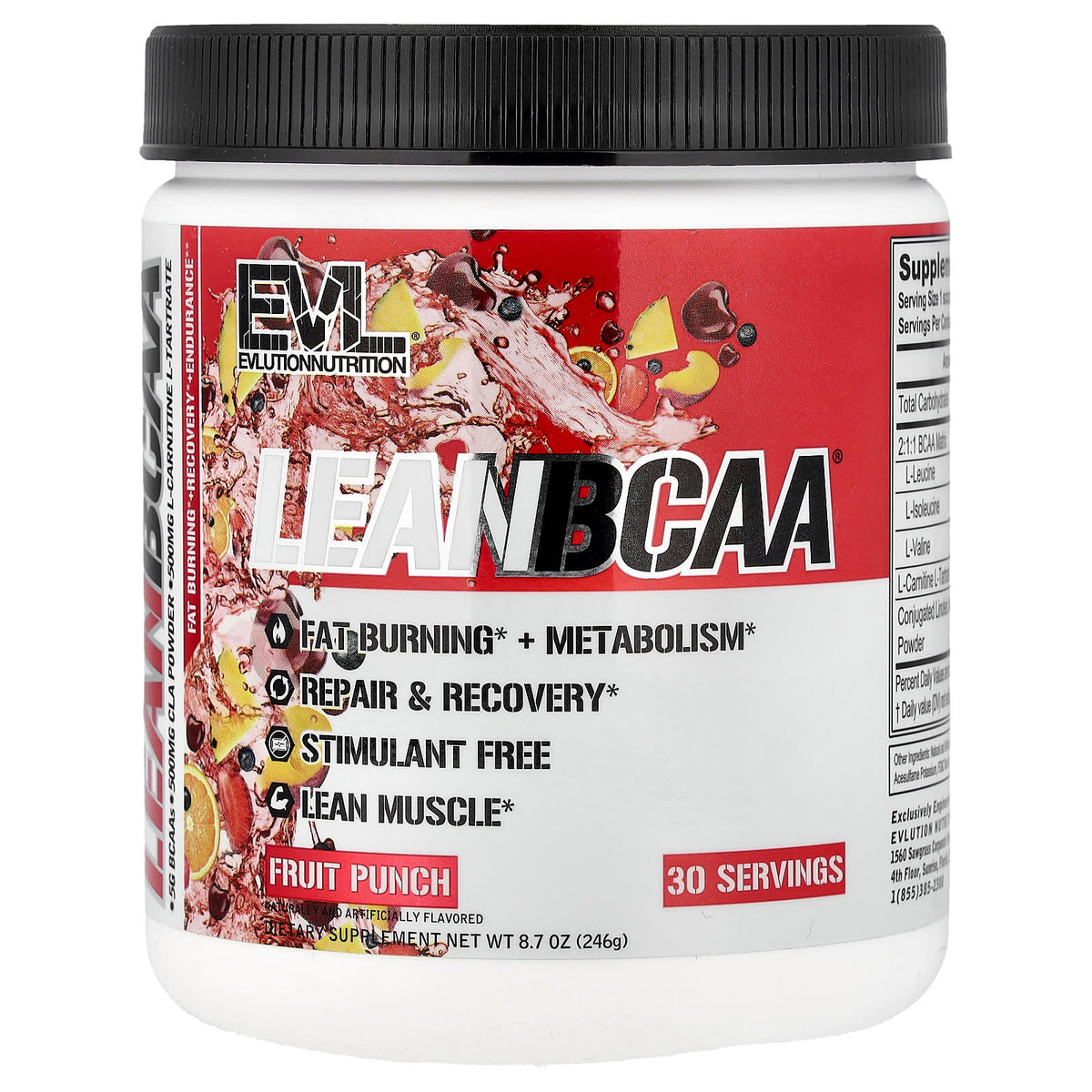 Evlution Nutrition - Lean BCAA
